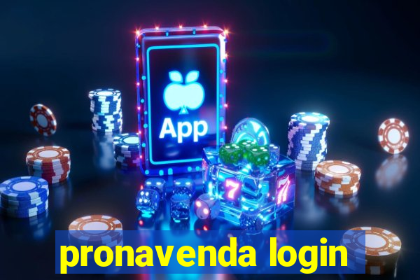 pronavenda login