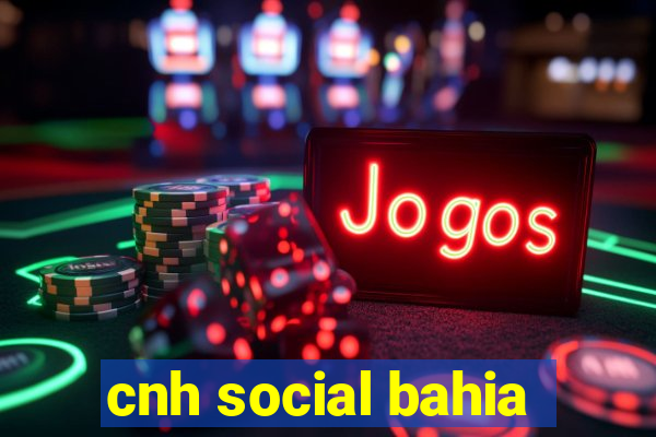 cnh social bahia