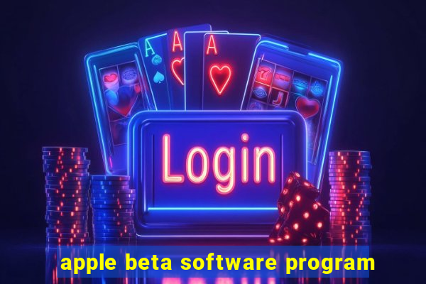 apple beta software program