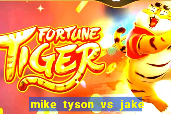 mike tyson vs jake paul assistir online