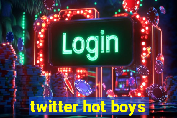 twitter hot boys