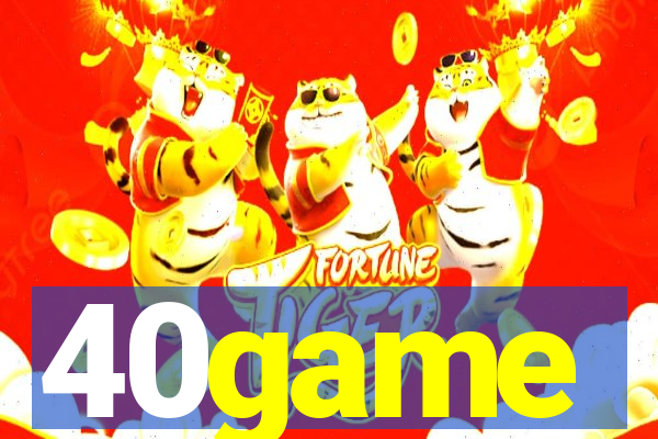 40game