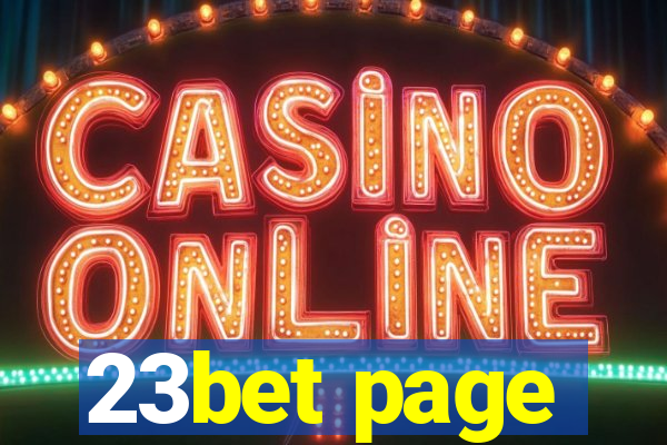 23bet page