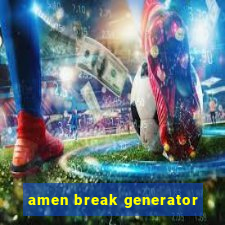 amen break generator