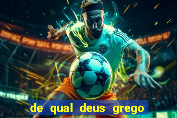 de qual deus grego eu sou filho percy jackson