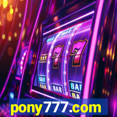 pony777.com