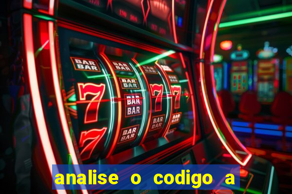 analise o codigo a seguir 1 import javax.swing.joptionpane
