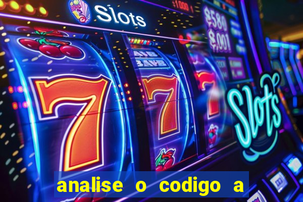 analise o codigo a seguir 1 import javax.swing.joptionpane