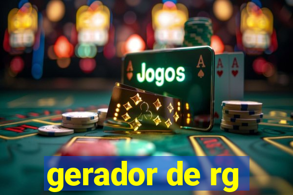 gerador de rg