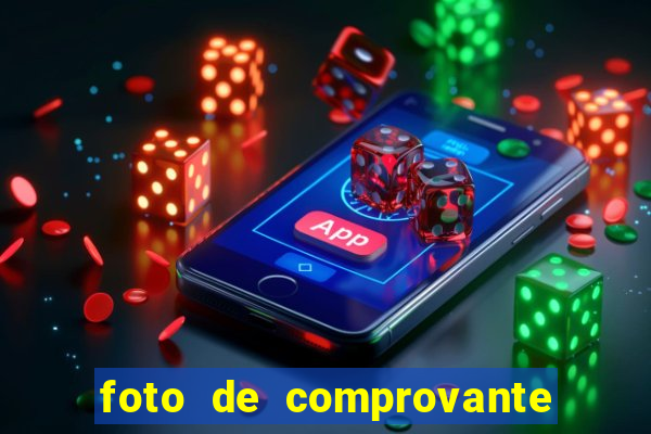 foto de comprovante de pix falso