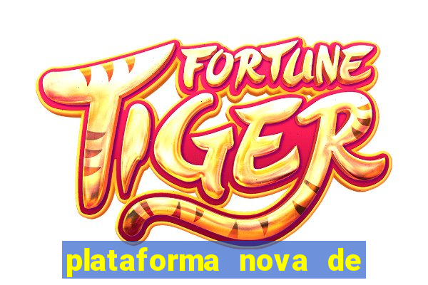 plataforma nova de jogos online