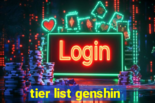 tier list genshin