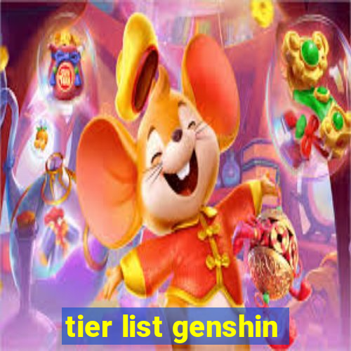 tier list genshin