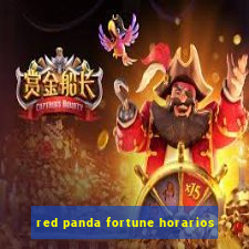 red panda fortune horarios