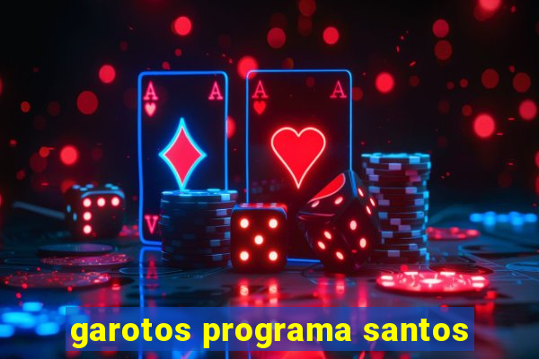 garotos programa santos