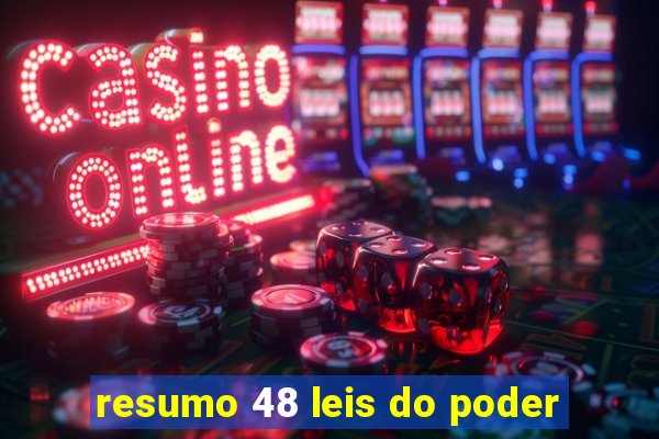 resumo 48 leis do poder