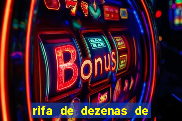 rifa de dezenas de 1 a 100