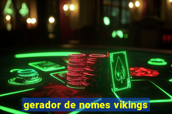 gerador de nomes vikings