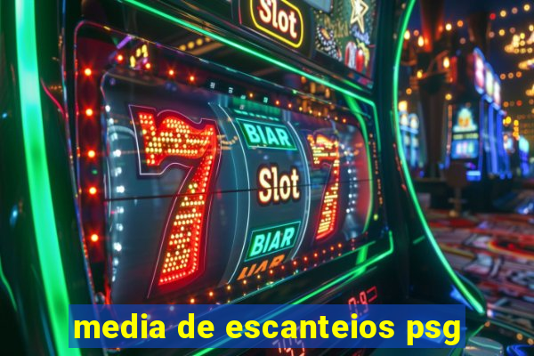 media de escanteios psg