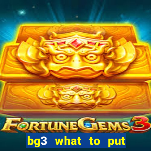 bg3 what to put in ancient altar