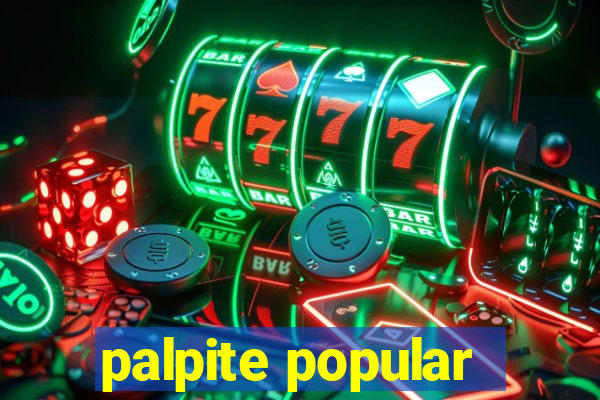 palpite popular