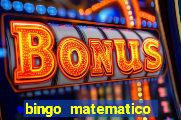 bingo matematico para ensino medio