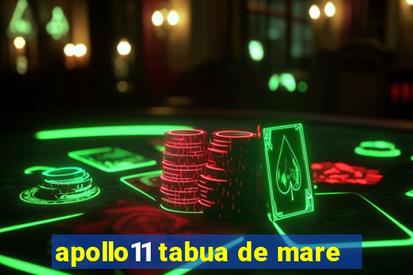 apollo11 tabua de mare