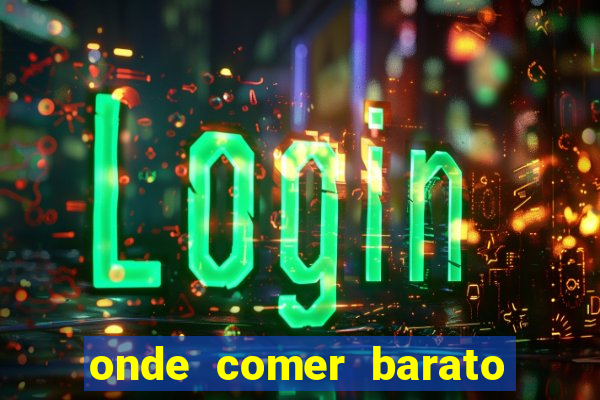 onde comer barato aeroporto santos dumont