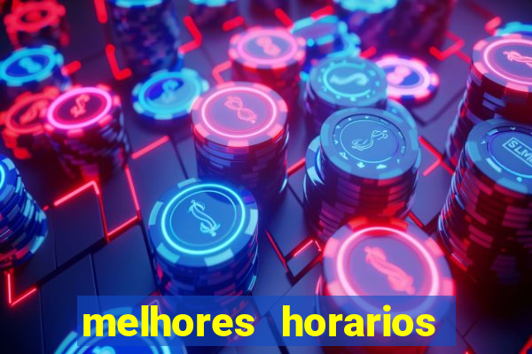 melhores horarios pagantes fortune tiger