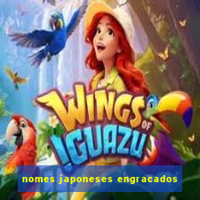 nomes japoneses engracados