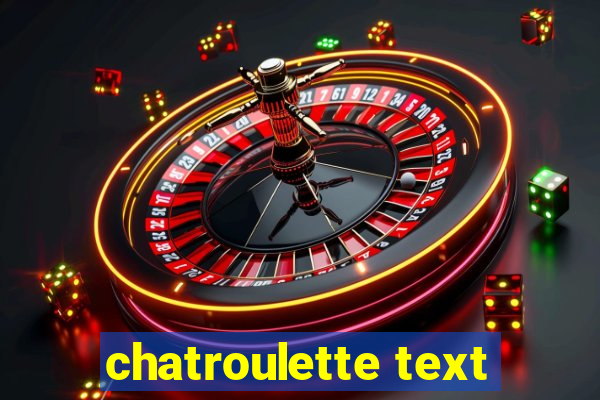 chatroulette text