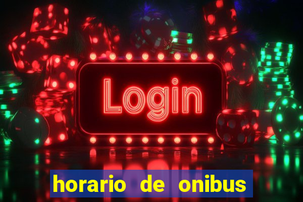 horario de onibus rio pardo rs