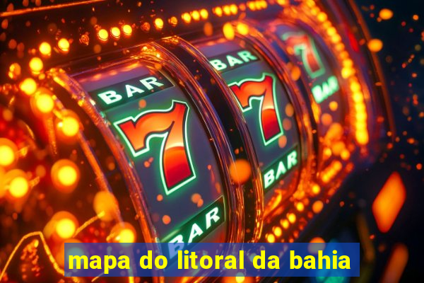 mapa do litoral da bahia