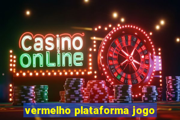 vermelho plataforma jogo