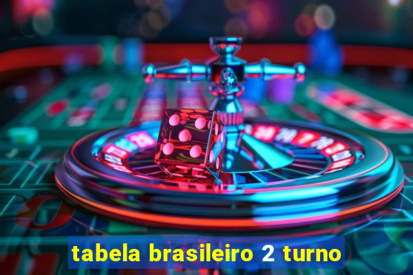 tabela brasileiro 2 turno