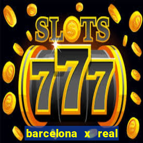 barcelona x real madrid multicanais