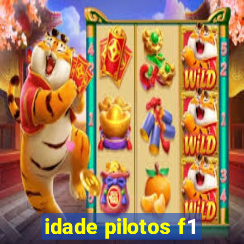 idade pilotos f1