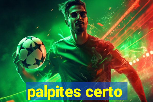 palpites certo