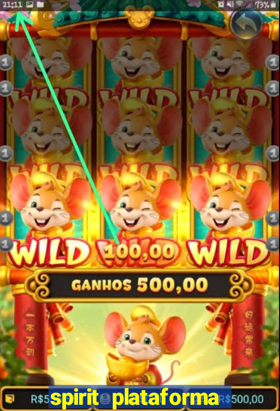 spirit plataforma de jogos