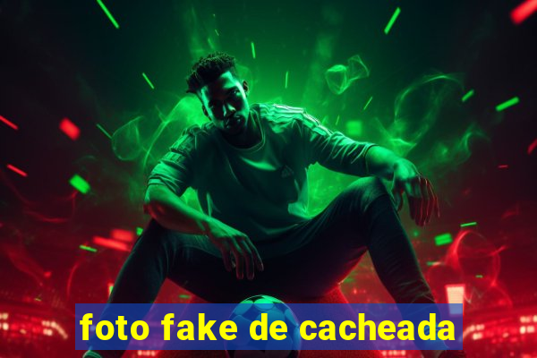 foto fake de cacheada