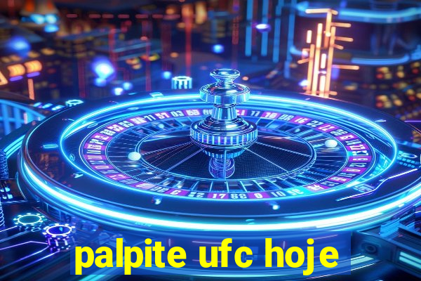 palpite ufc hoje