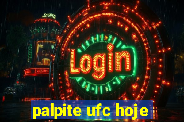 palpite ufc hoje