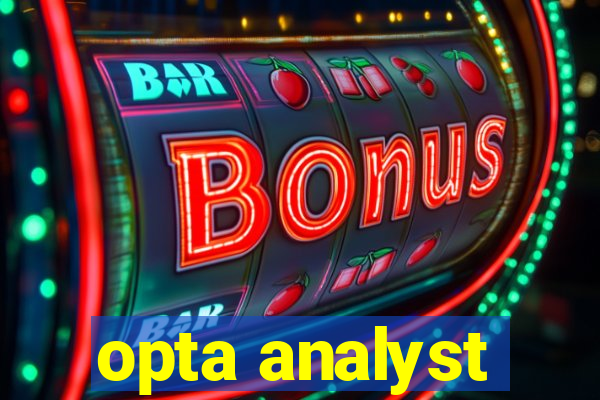 opta analyst