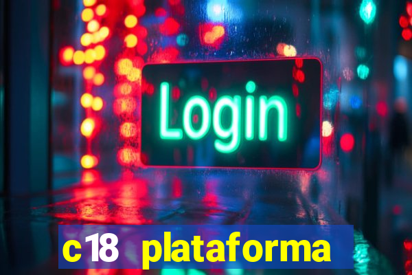 c18 plataforma login entrar