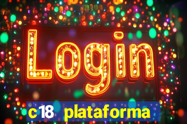 c18 plataforma login entrar