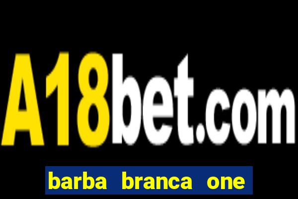 barba branca one piece tatuagem