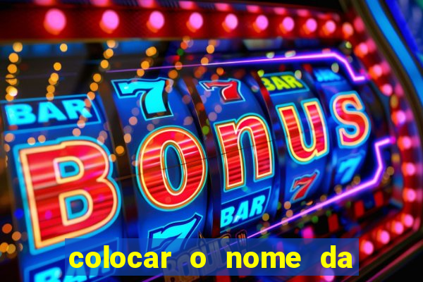 colocar o nome da pessoa no congelador