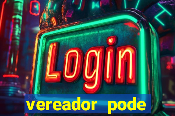 vereador pode patrocinar time de futebol