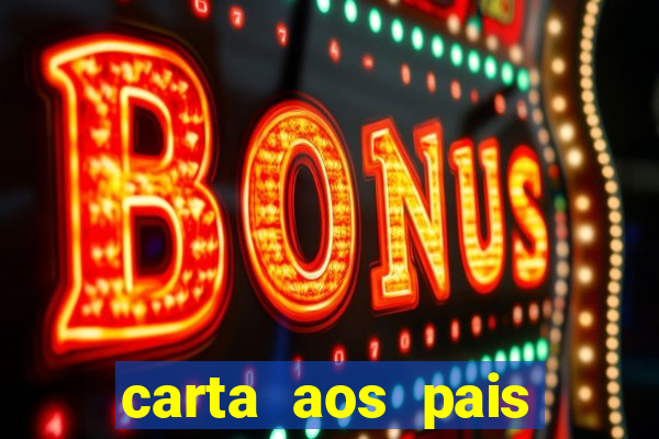 carta aos pais rubem alves