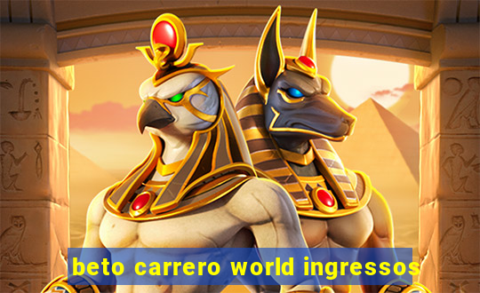 beto carrero world ingressos